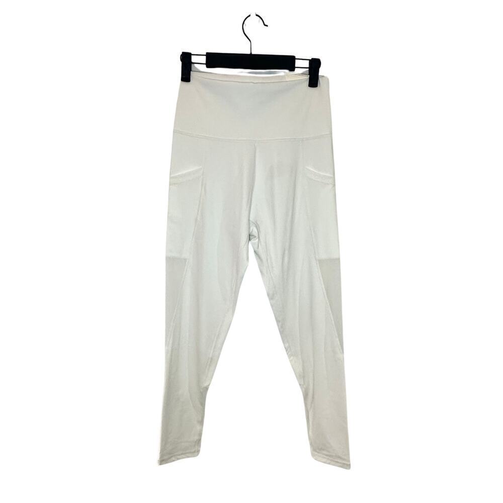 Offline by Aerie Goals 7/8 High-Rise Leggings – White 🤍 NWT Size Large